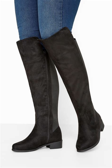 bottes mollet large femme|Bottes mollets larges femme